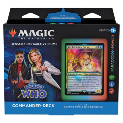 Magic The Gathering Jenseits des Multiversums: Doctor Who Paradox-Power Commander DE