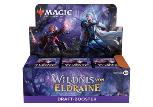 Magic The Gathering Wildnis von Eldraine Draft Display DE