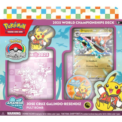 Pokemon Weltmeisterschaftsdeck 2025 Pult Bomb Jose Cruz Galindo-Resendiz