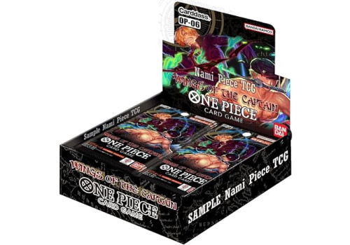 Vorbestellung Nachlieferung: One Piece Card Game Wings of the Captain OP-06 Display EN