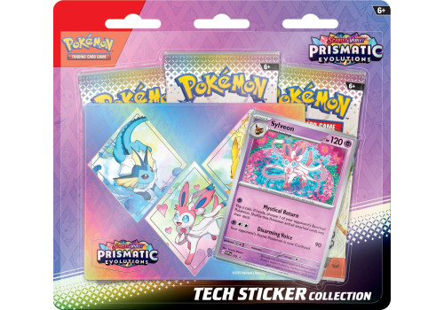 Scarlet & Violet Prismatic Evolutions Tech Sticker Collection Sylveon EN