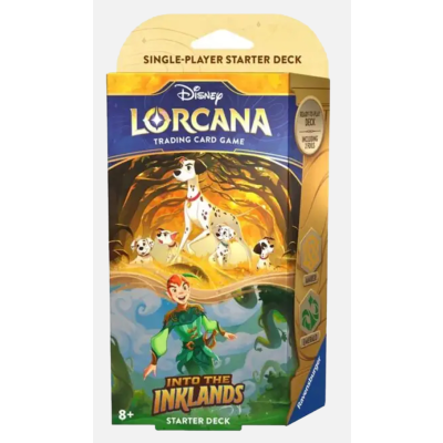Disney Lorcana: Into the Inklands Starter Deck Amber & Emerald EN
