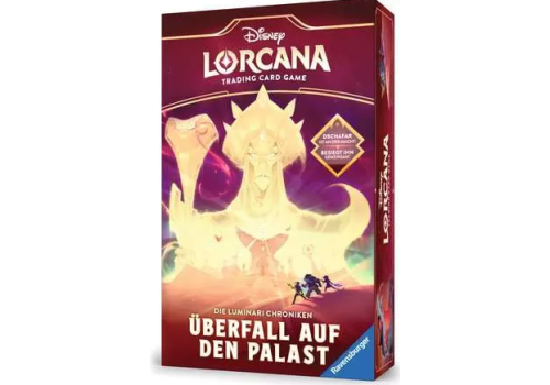 Disney Lorcana: Domäne von Dschafar - Die Luminari Chroniken: Überfall auf den Palast Geschenk Set DE