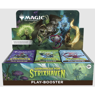 Vorbestellung: Magic The Gathering Geheimnisse von Strixhaven Play-Booster Display DE