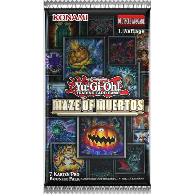 Yu-Gi-Oh! Maze of Muertos 1st Edition Booster DE