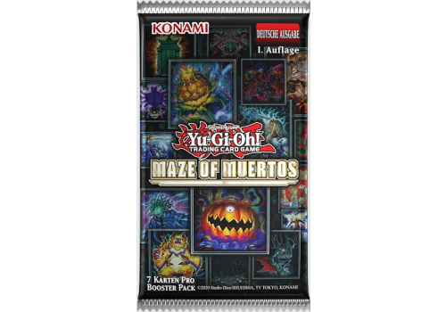 Yu-Gi-Oh! Maze of Muertos 1st Edition Booster DE