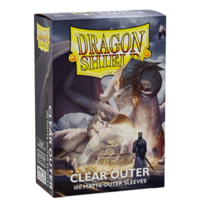 Dragon Shield Sleeves Matte Outer Sleeves (100 Sleeves)