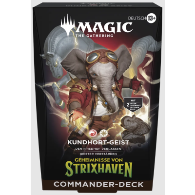 Vorbestellung: Magic The Gathering Geheimnisse von Strixhaven Kundhort-Geist Commander DE