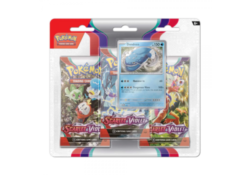 Scarlet & Violet Dondozo 3-Pack Blister EN