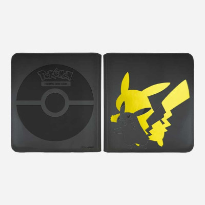 Ultra Pro 12-Pocket Zippered Pro Binder Portfolio Ordner Pikachu