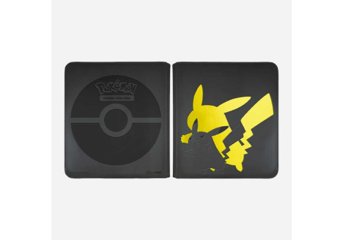 Ultra Pro 12-Pocket Zippered Pro Binder Portfolio Ordner Pikachu