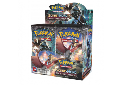 Sonne & Mond Nacht in Flammen Booster Display DE