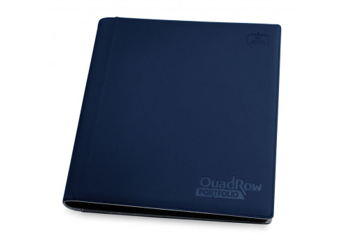 12-Pocket QuadRow Portfolio XenoSkin Dark Blue Ultimate Guard