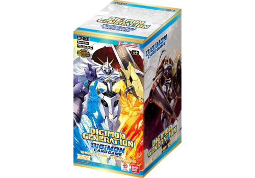 Digimon Card Game Digimon Generation Booster Display AD-01