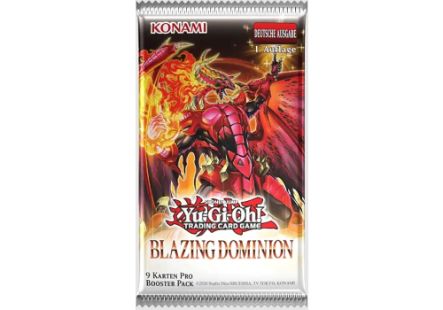 Yu-Gi-Oh! Blazing Dominion 1st Edition Booster DE