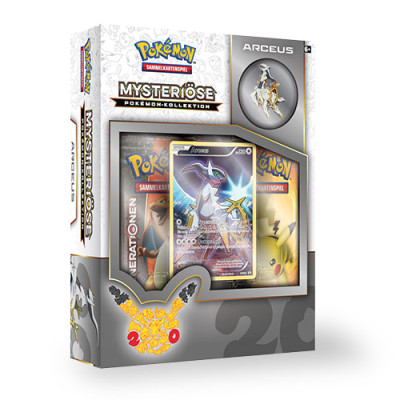 Generationen Mysteriöse Pokémon-Kollektion Arceus DE
