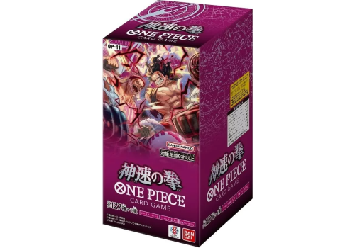 One Piece Card Game A Fist of Divine Speed OP-11 Display JP