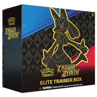 Sword & Shield Elite Trainer Box Crown Zenith EN