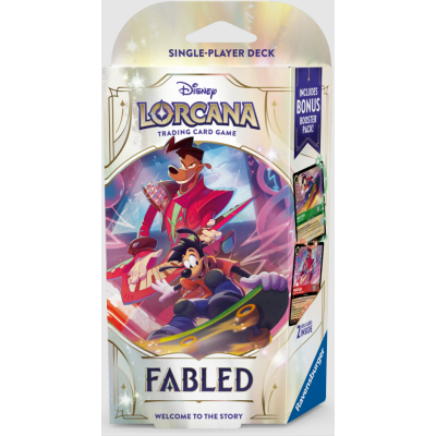 Disney Lorcana: Fabled Starter Deck Powerline & Max Goof EN