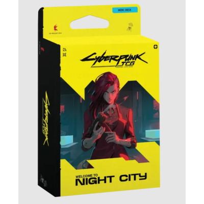 Vorbestellung: Cyberpunk TCG Welcome To Night City Starter Deck The Heist EN
