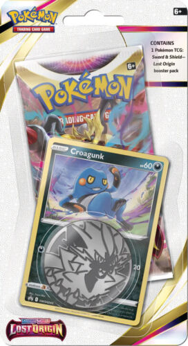 Sword & Shield Lost Origin Croagunk Checklane Blister EN
