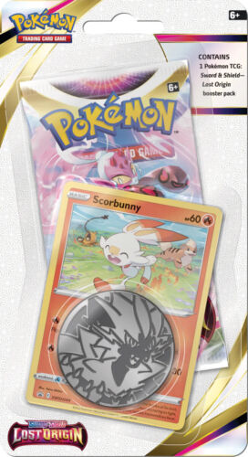 Sword & Shield Lost Origin Scorbunny Checklane Blister EN