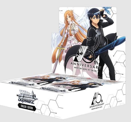 Weiß & Schwarz Animation Sword Art Online 10th Anniversary Booster Display EN
