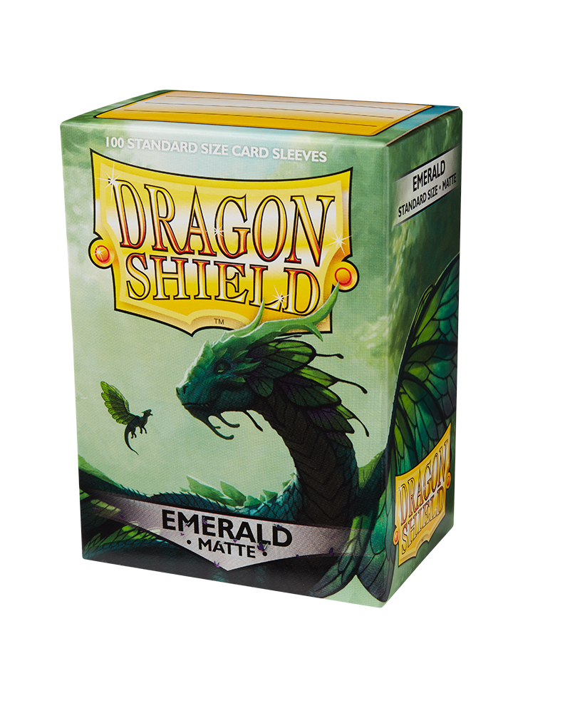 Dragon Shield Sleeves Matte Emerald (100 Sleeves)
