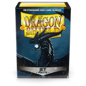 Dragon Shield Sleeves Matte Jet (100 Sleeves)