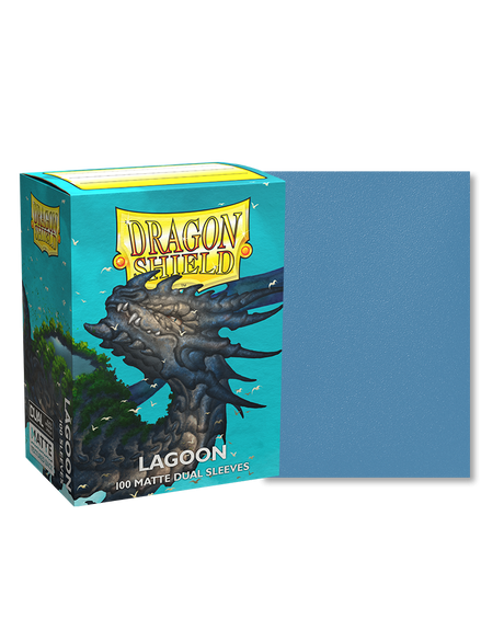 Dragon Shield Sleeves Matte Dual Lagoon (100 Sleeves)