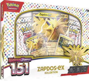 Karmesin & Purpur 151 Zapdos ex Kollektion DE