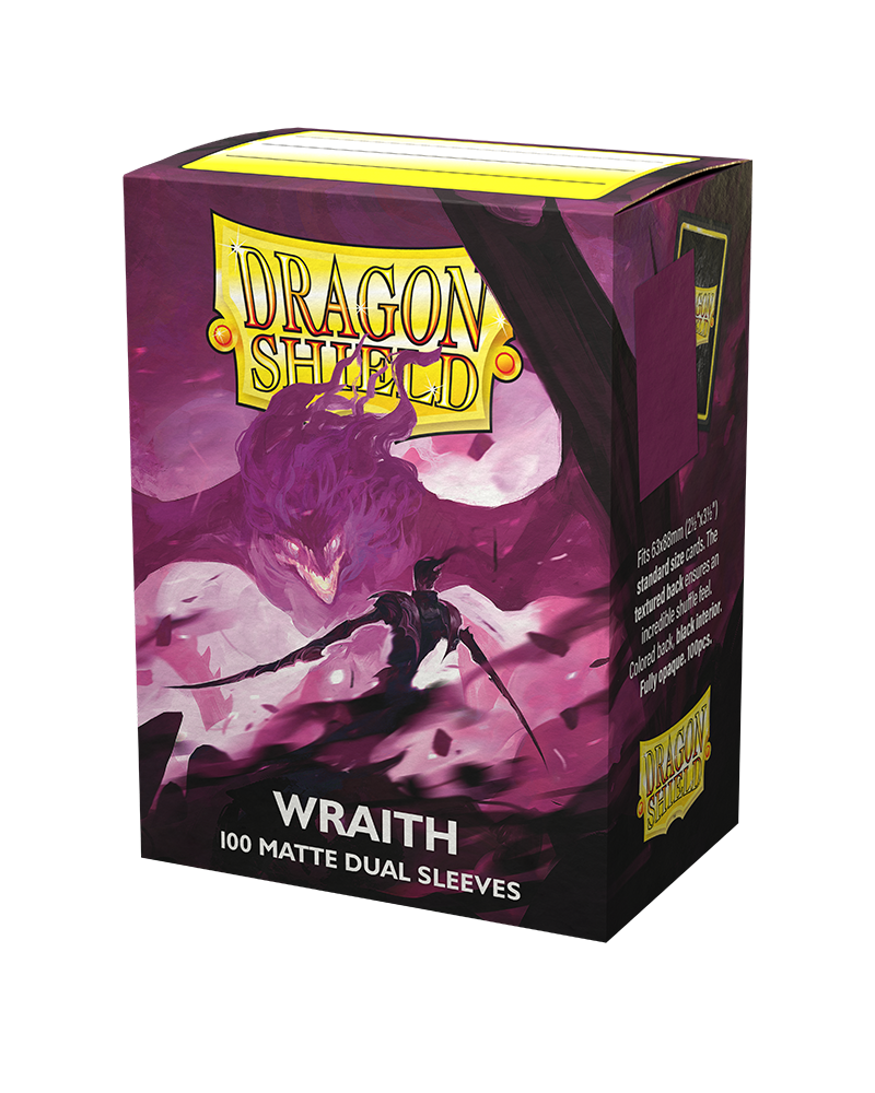 Dragon Shield Sleeves Matte Dual Wraith(100 Sleeves)