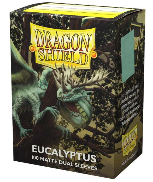 Dragon Shield Sleeves Matte Dual Eucalyptus(100 Sleeves)