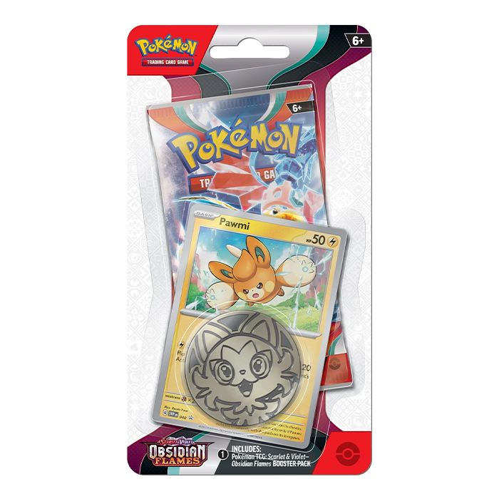 Scarlet & Violet Obsidian Flames Pawmi Checklane Blister EN