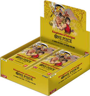 One Piece Card Game Kingdoms of Intrigue Display EN