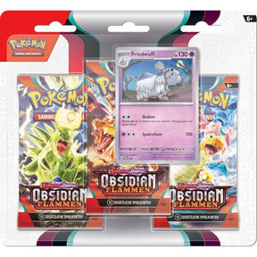 Karmesin & Purpur Obsidianflammen Friedwuff 3-Pack Blister DE