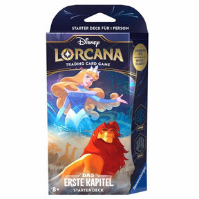 Disney Lorcana: Das Erste Kapitel Starter Deck Saphir & Stahl DE