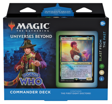 Magic The Gathering Universes Beyond: Doctor Who Blast from the Past Commander EN