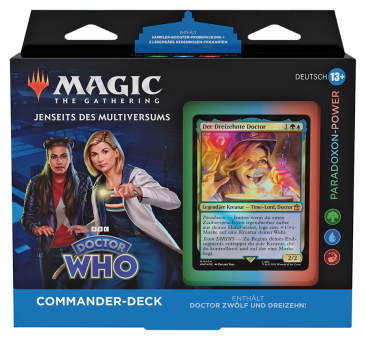 Magic The Gathering Jenseits des Multiversums: Doctor Who Paradox-Power Commander DE