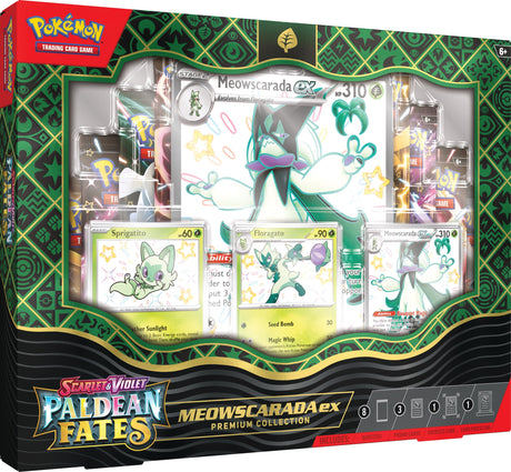 Scarlet & Violet Paldean Fates Premium Collection Meowscarada ex EN