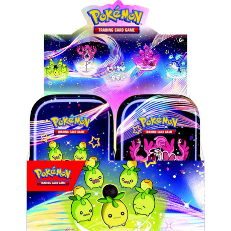 Scarlet & Violet Paldean Fates Mini Tin Display (10 Tins)  EN
