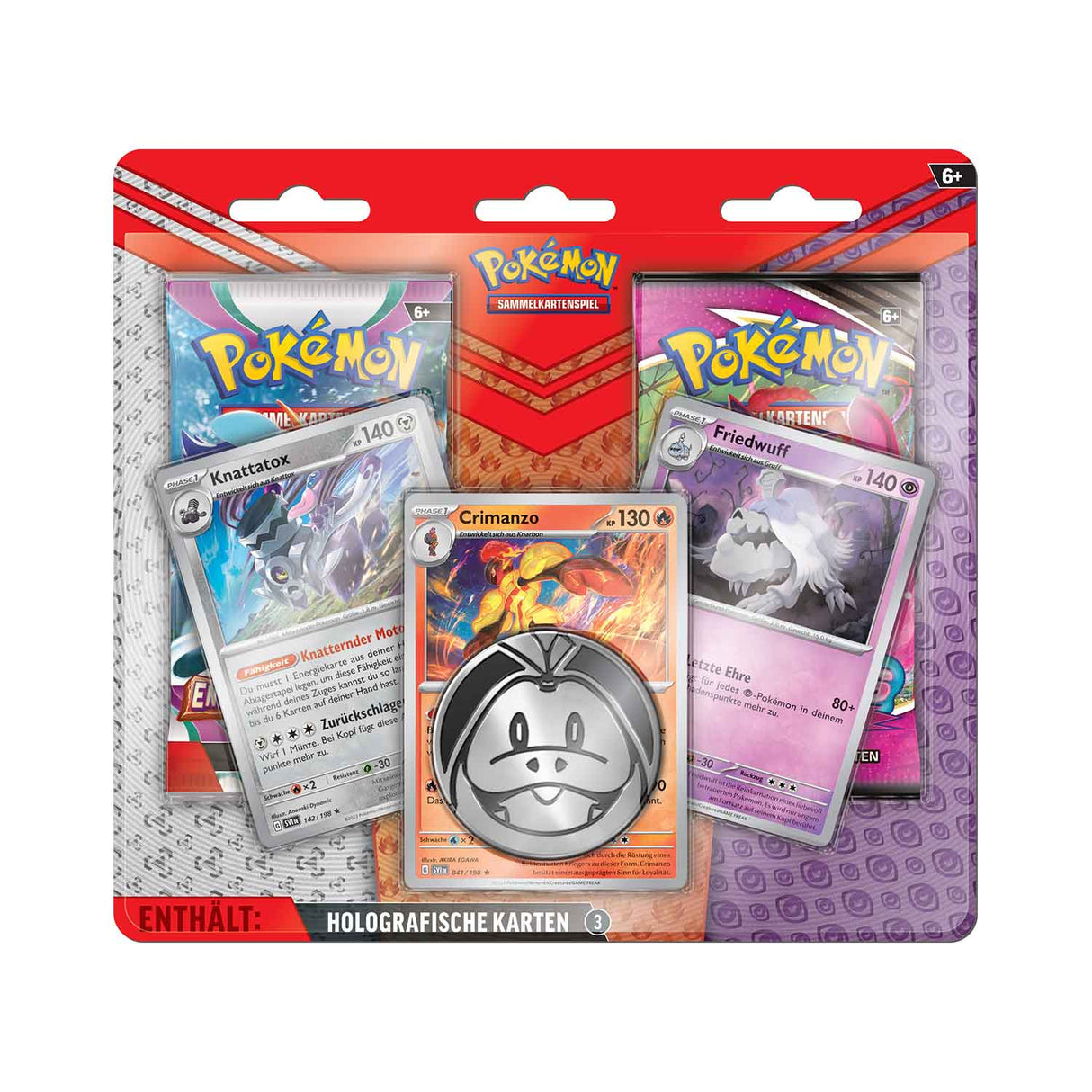 Schwert & Schild Enhanced 2-Pack Blister DE (Knattatox, Crimanzo und Friedwuff)