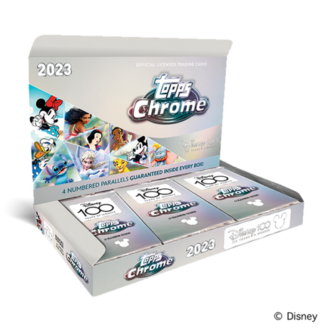Topps Chrome Disney 100 Display
