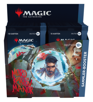 Magic The Gathering Mord in Karlov Manor Sammler Display DE