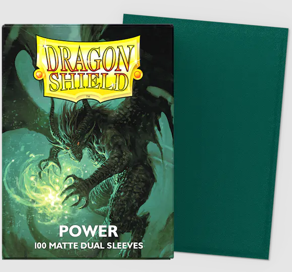 Dragon Shield Sleeves Matte Dual Power(100 Sleeves)