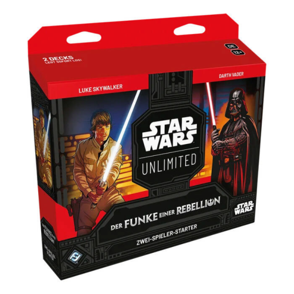 Star Wars: Unlimited Der Funke einer Rebellion Zwei-Spieler-Starter DE