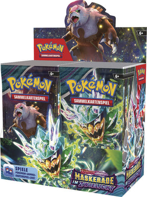 Karmesin & Purpur Maskerade im Zwielicht Booster Display DE