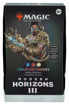 Magic The Gathering Modern Horizons 3 Creative Energy Commander EN
