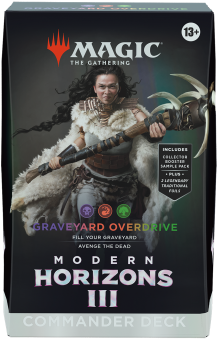 Magic The Gathering Modern Horizons 3 Graveyard Overdrive Commander EN