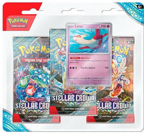 Scarlet & Violet Stellar Crown Latias 3-Pack Blister EN
